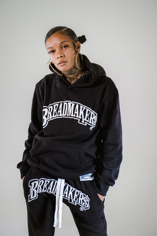 BREADMAKER$CO "PRAY 4 ME" BLACK SWEATSUIT